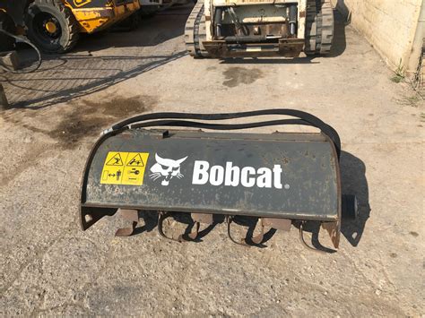 used bobcat tiller for sale